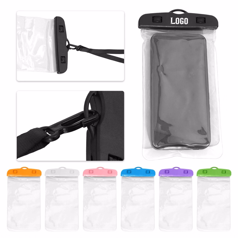 Waterproof Clear PVC Phone Holder Pouch