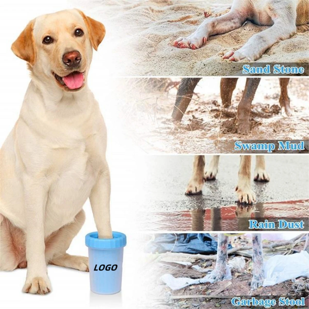 Dog Foot Washer Cup 1