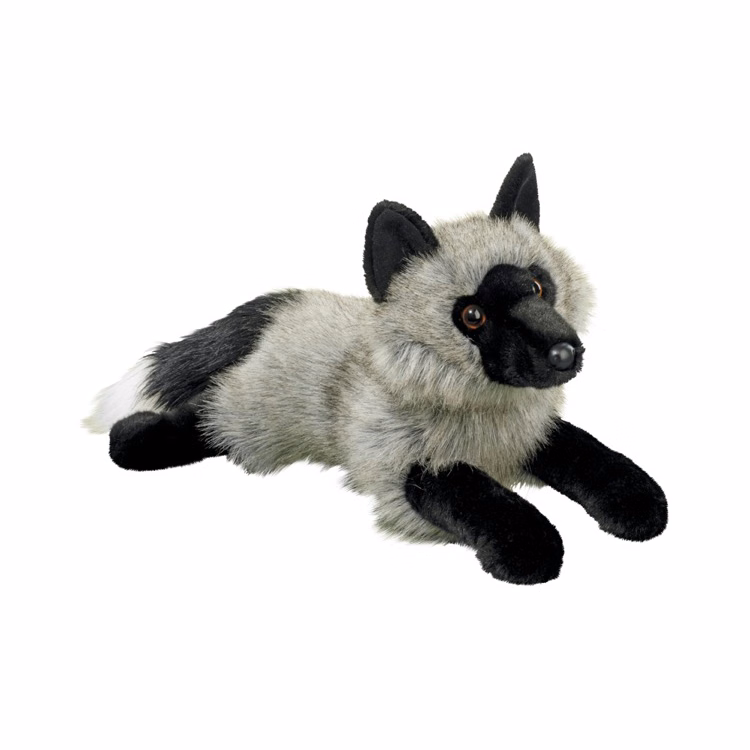 Sterling DLux Silver Fox Stuffed Animal