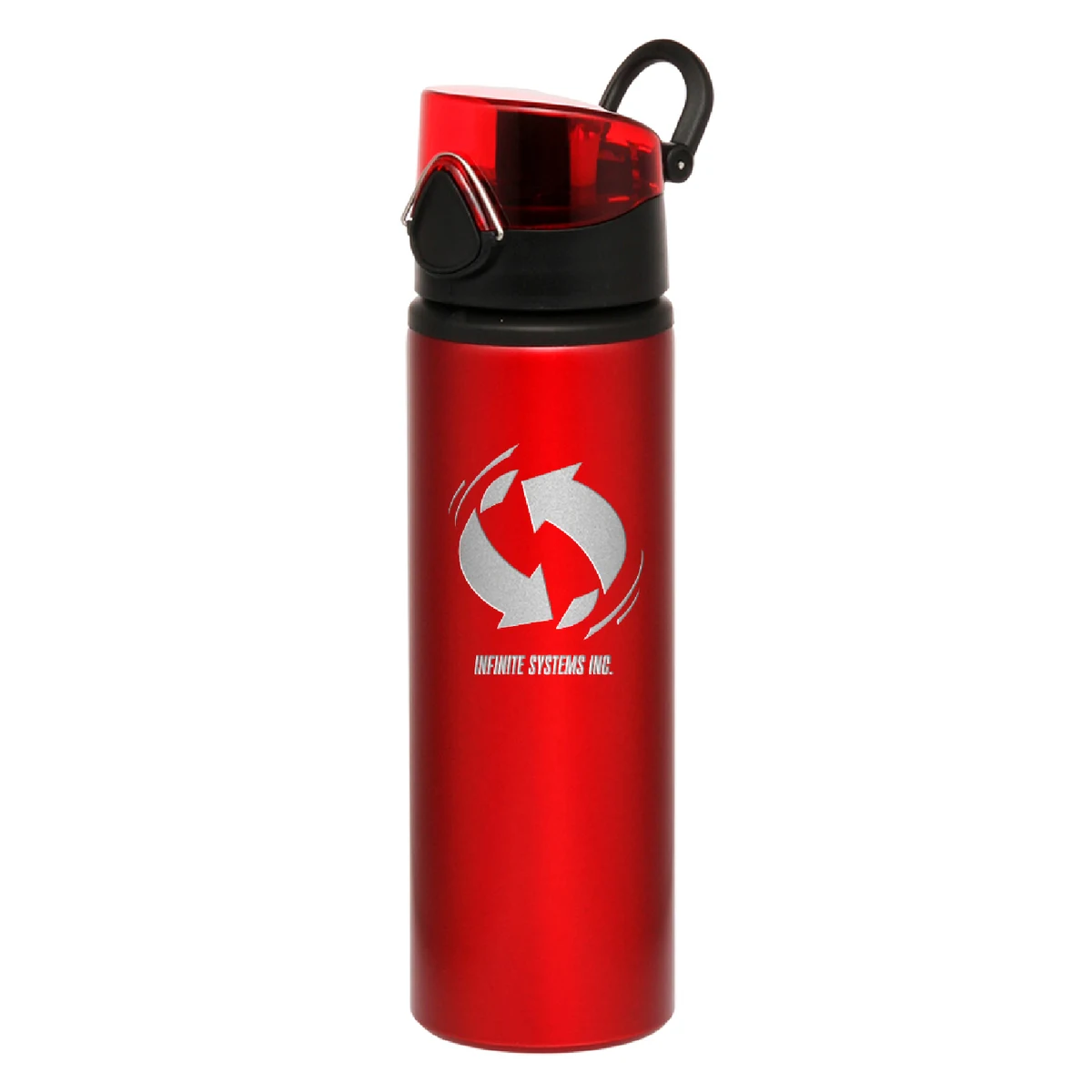 25 oz. Flip Aluminum Water Bottle (Engraved Imprint), custom water bottle with logo imprint 1