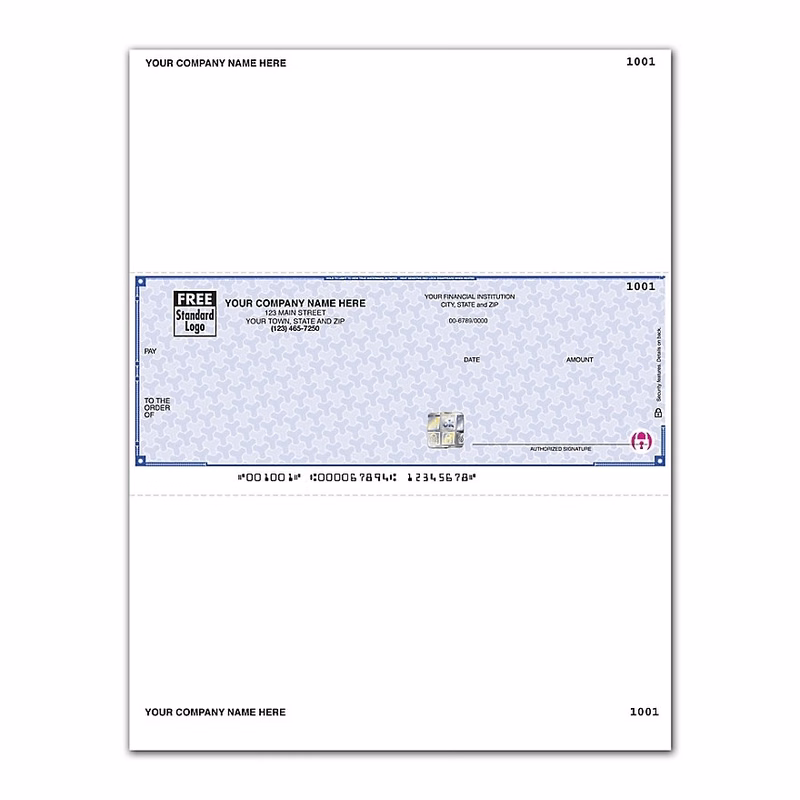 High security laser multipurpose middle check