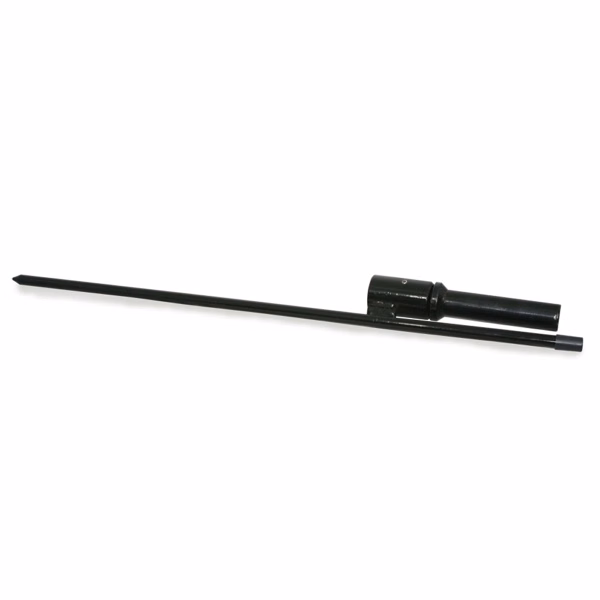 1.5' Black Steel Ground Stake