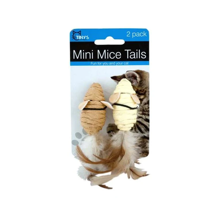 Mini Mice Cat Toys Assorted 2Pk 1