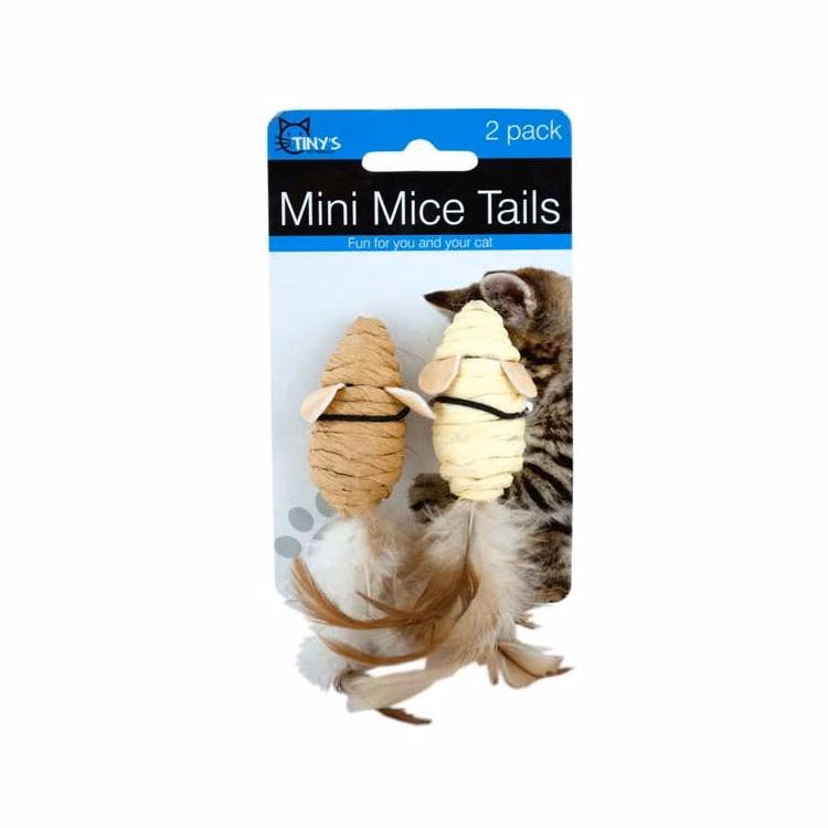 Mini Mice Cat Toys Assorted 2Pk