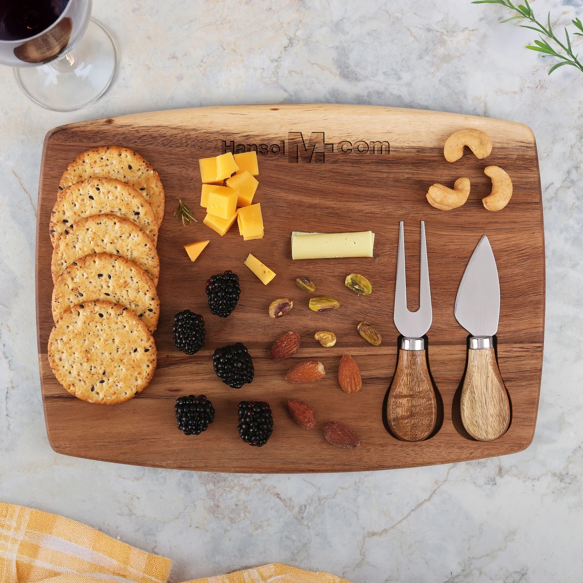 Acacia Cheese Board Set 1