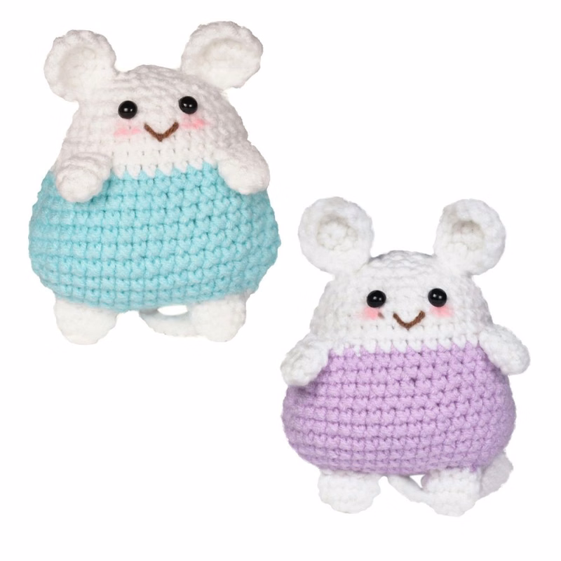 Crochet Material Package-Two Mice