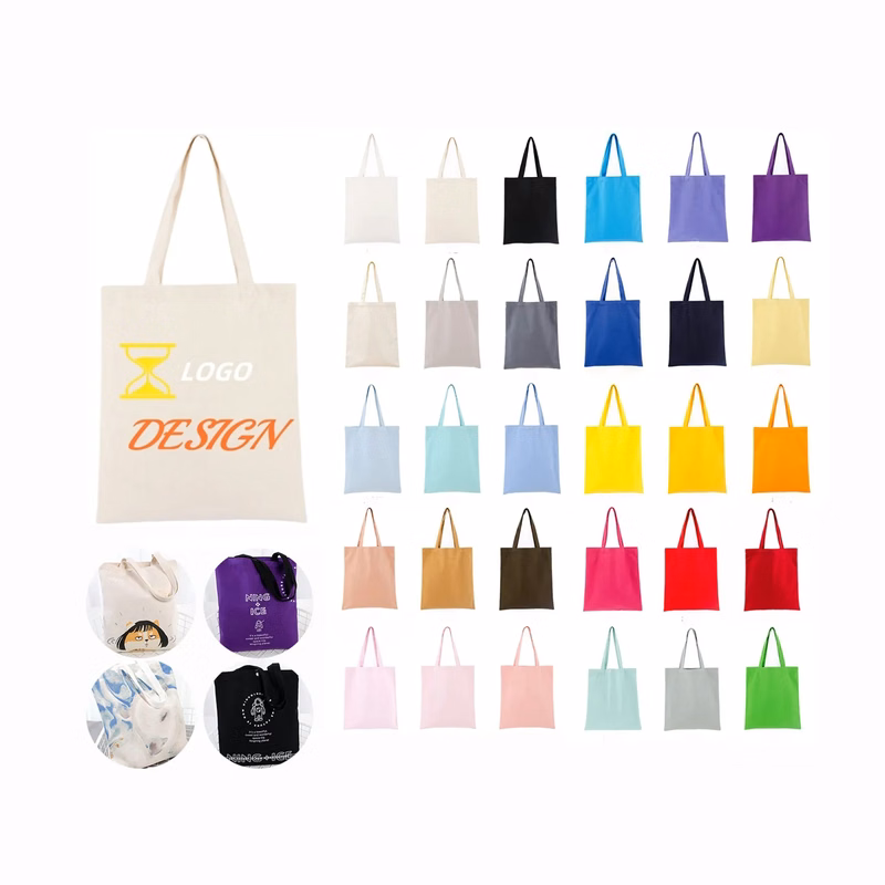 Custom Printed Cotton Canvas Tote Bag