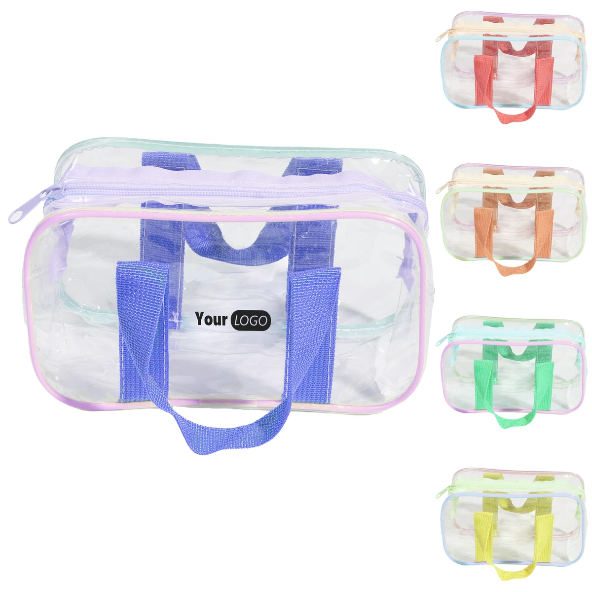 Pvc Customizable Transparent Makeup Bag 1