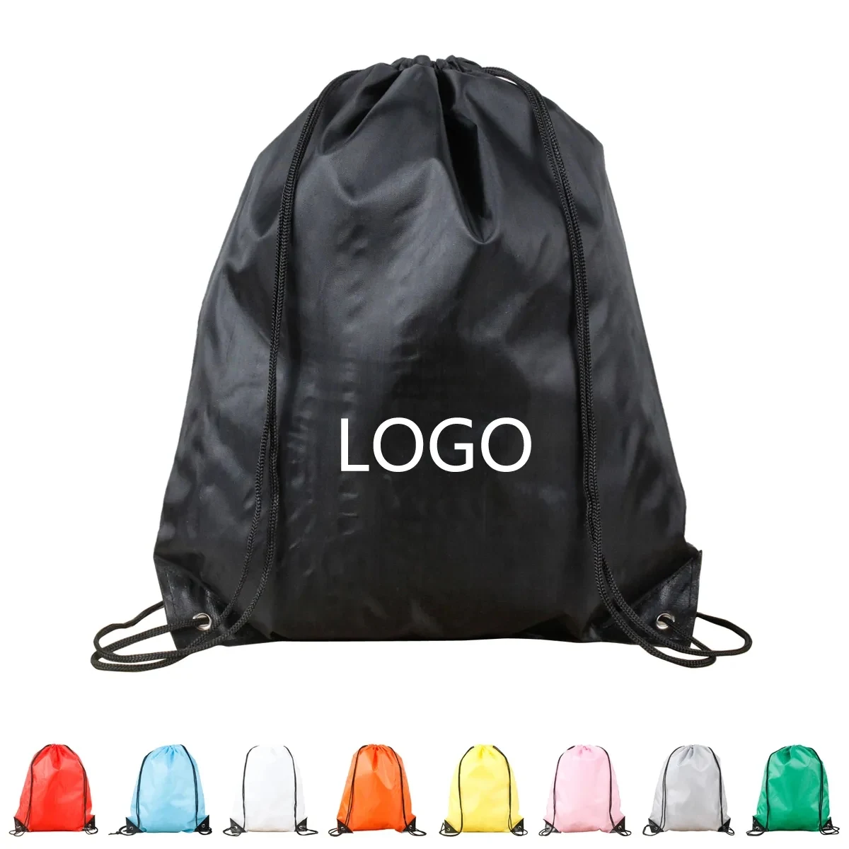 Sports Polyester Drawstring Bag 1