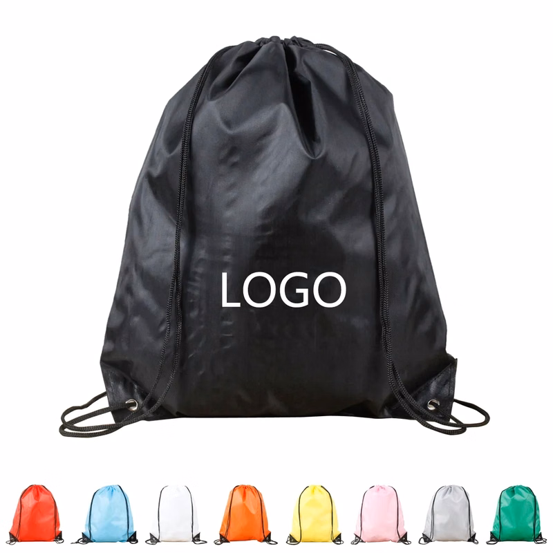 Sports Polyester Drawstring Bag