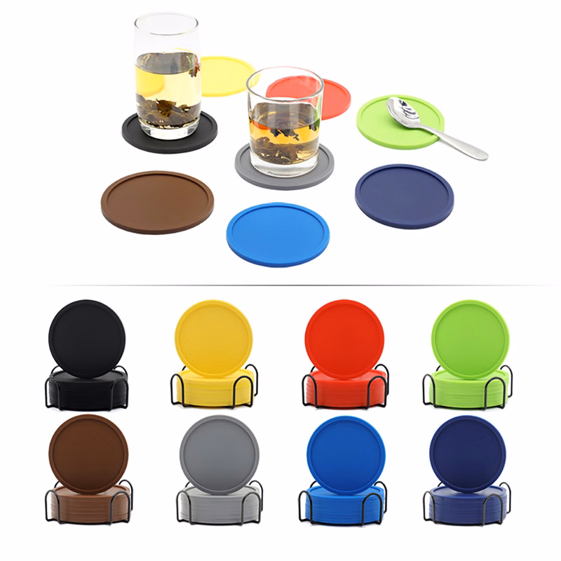 Soft Silicone Rubber Coaster