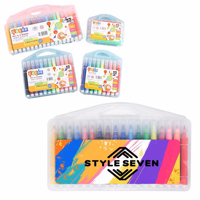 Watercolor Brush Markers
