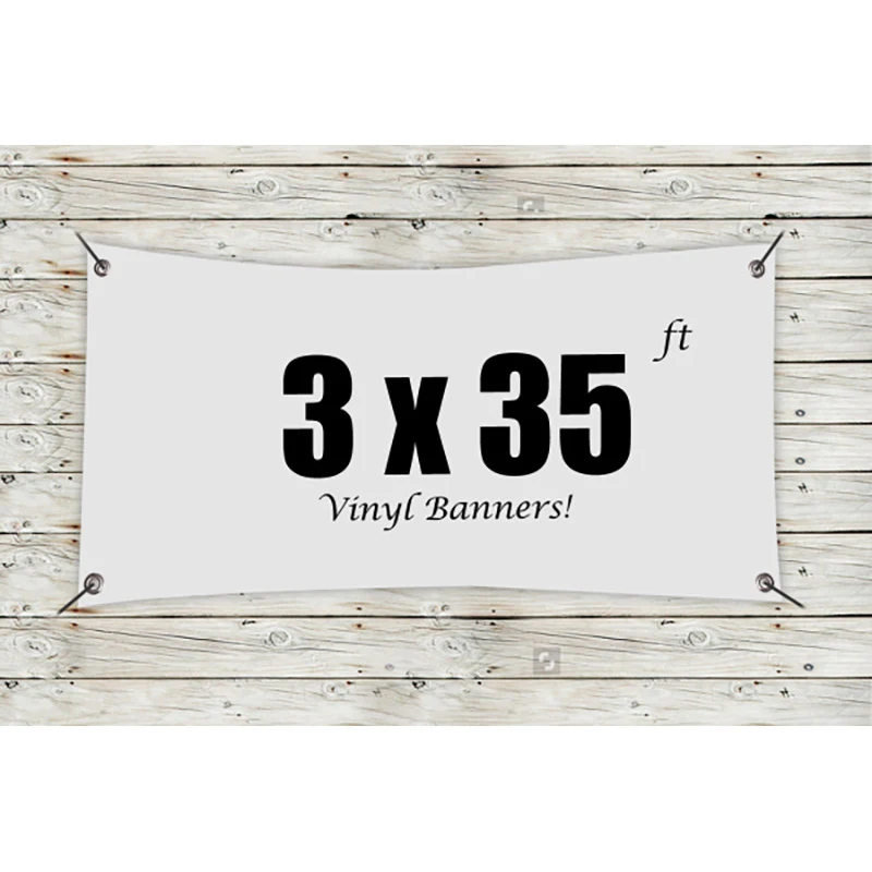 Custom 3' x 35' Vinyl Banners 1