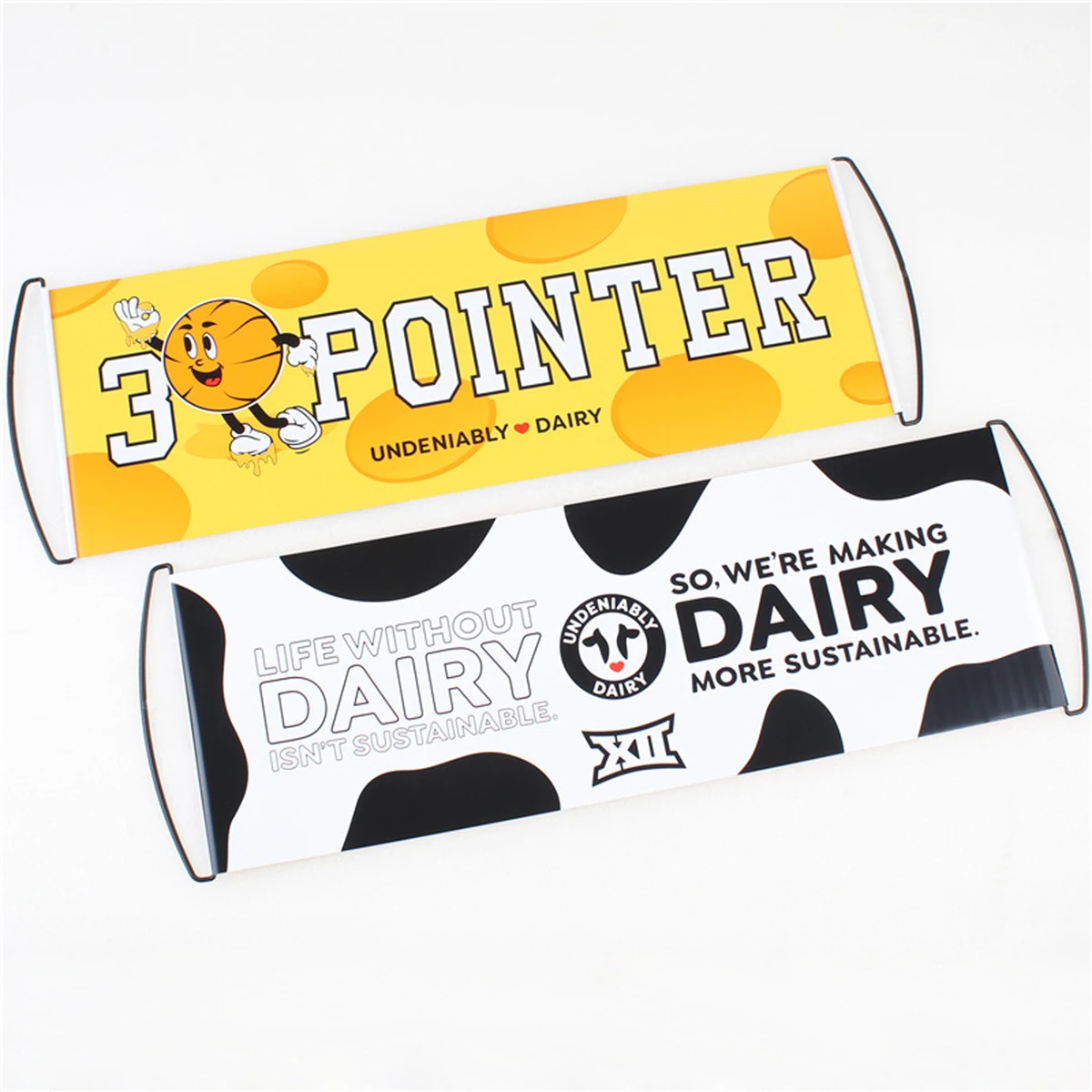Creative Handheld Roll Banner PET Retractable Sign 1