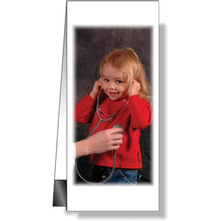 Plastic Magnetic Bookmark (1.75"x4"), Full Colour, No Bleed Edge 1