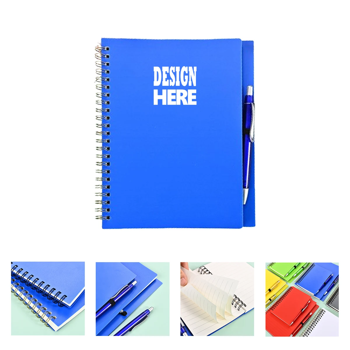 A5 PP Spiral Lined Journal Notebook 1