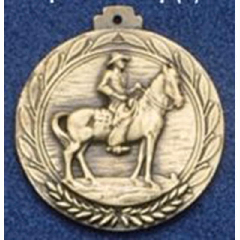 2.5" Stock Cast Medallion (Western)