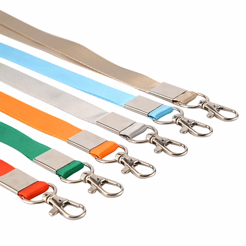 Custom Colored Metal Buckle Lanyard