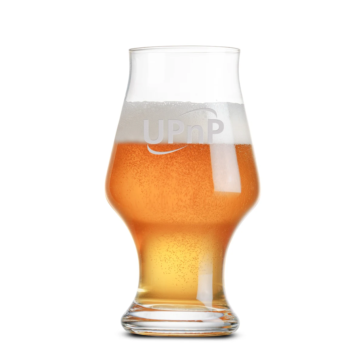 Hanover Beer Glass - Deep Etch 1