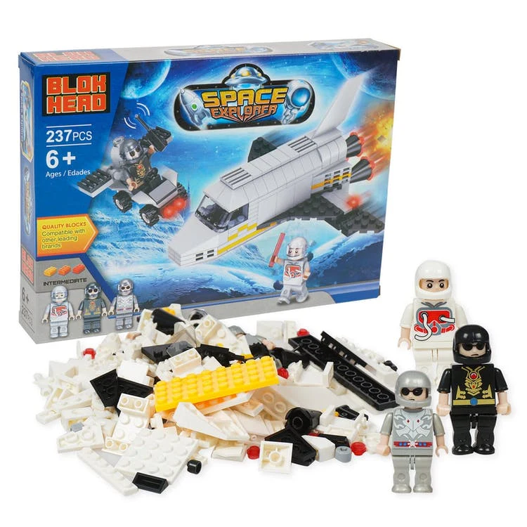 Space Explorer Building Brick Playsets - 237 Pieces 1
