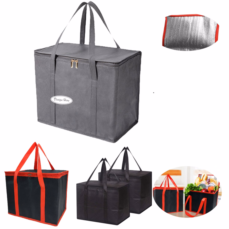 Eco-Friendly Non-Woven Insulated Food Storage Bag