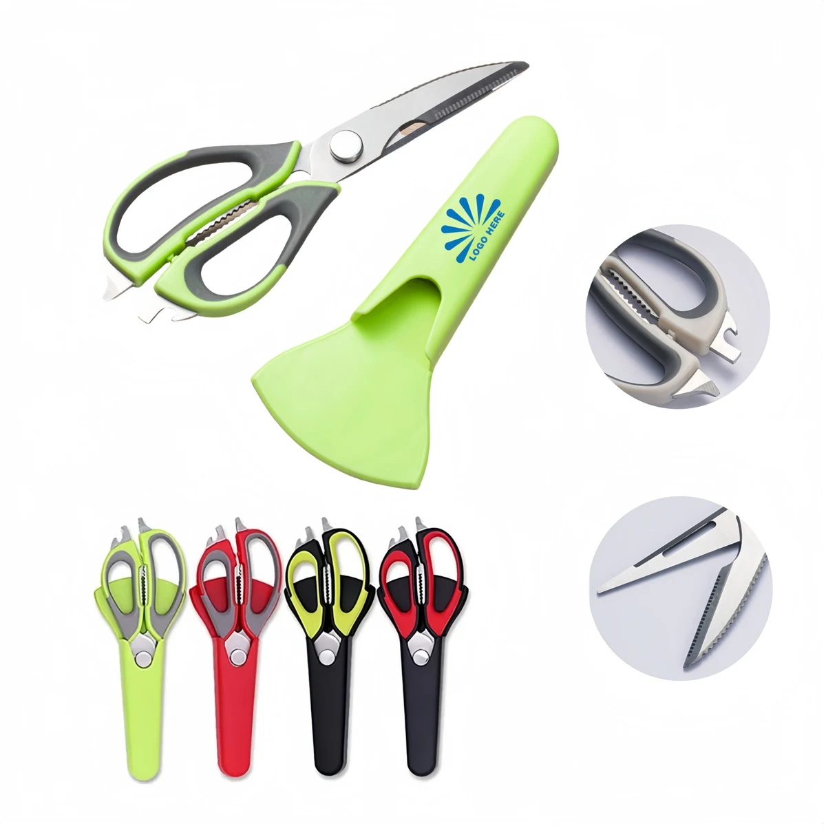 Kitchen Shears with Magnetic Holder 1