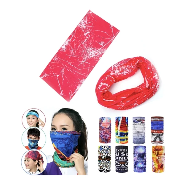 Custom Polyester Neck Gaiter Tube — Versatile Outdoor Multifunctional Accessory 1