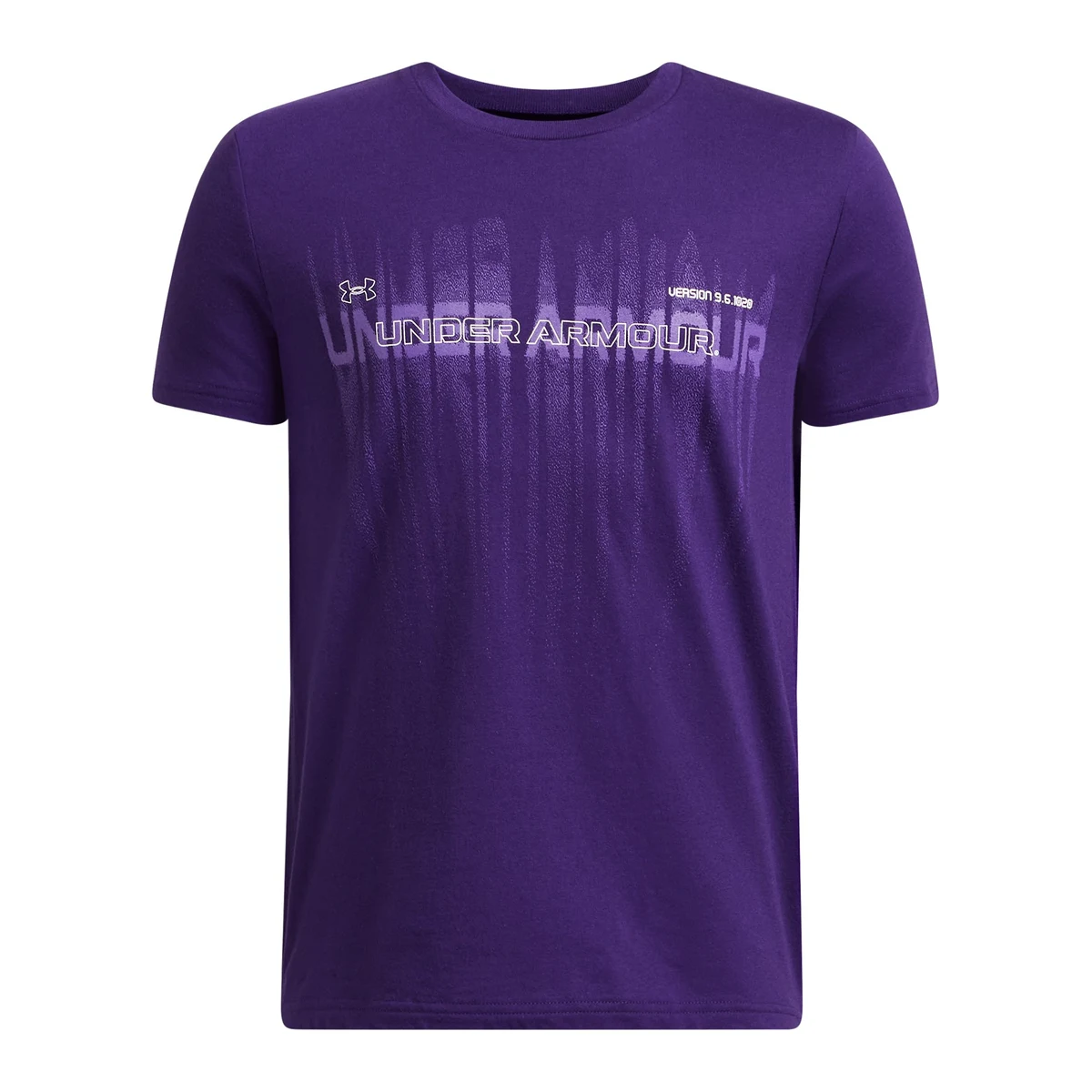 UA Glitch Wordmark Boys' Short Sleeve 1
