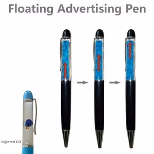 Dynamic Floating Liquid Advertising Pen