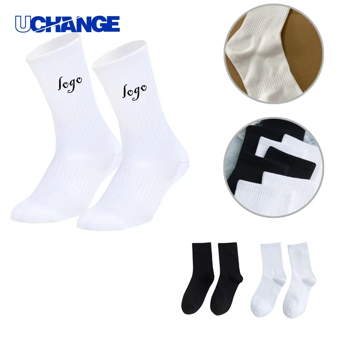 Custom Cotton Socks for All Seasons for Corporate Use 1