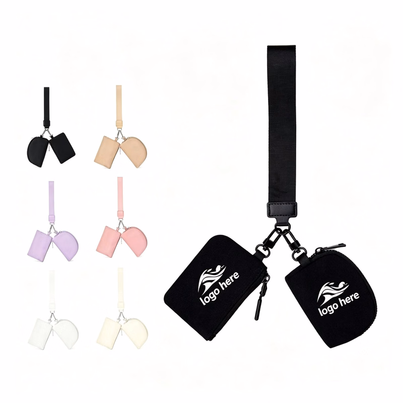 Nylon Wristlet Clutch Bag