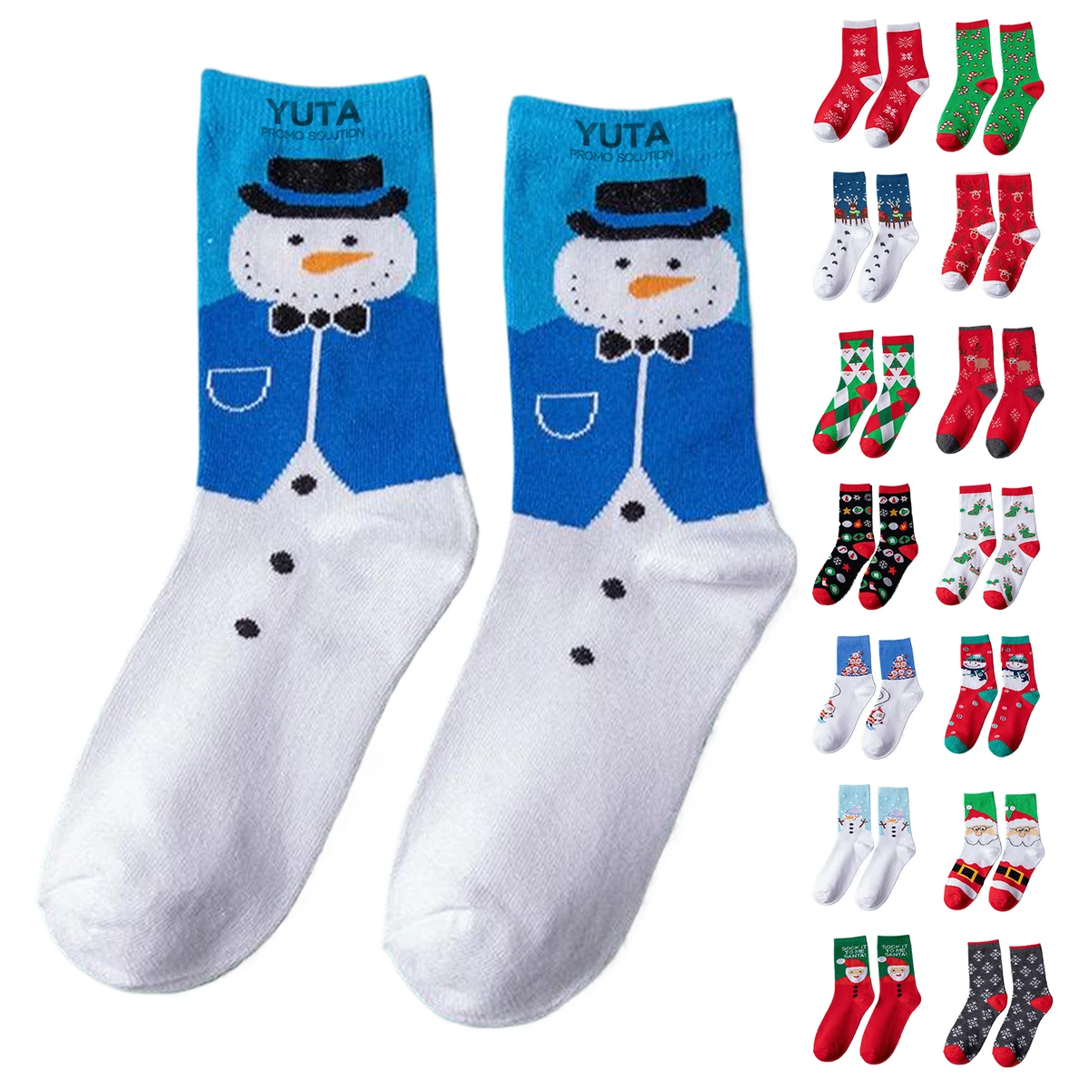 Cotton Christmas Socks 1
