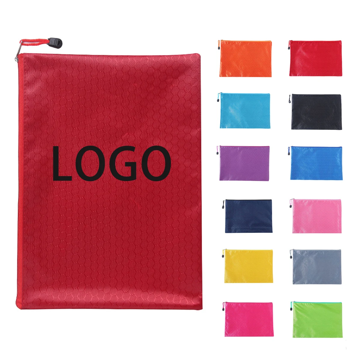 A4 Document Oxford Zipper Bag 1