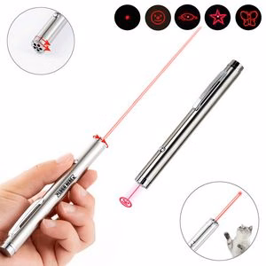 Pen Shaped Pet Playing Flashlight Red Laser Pointer