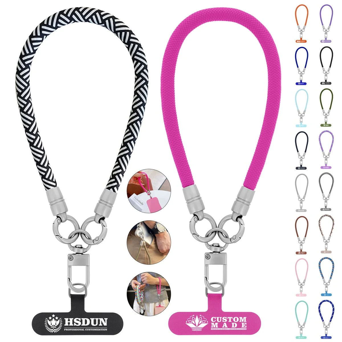 Phone Lanyard Wrist Strap with Gasket 1