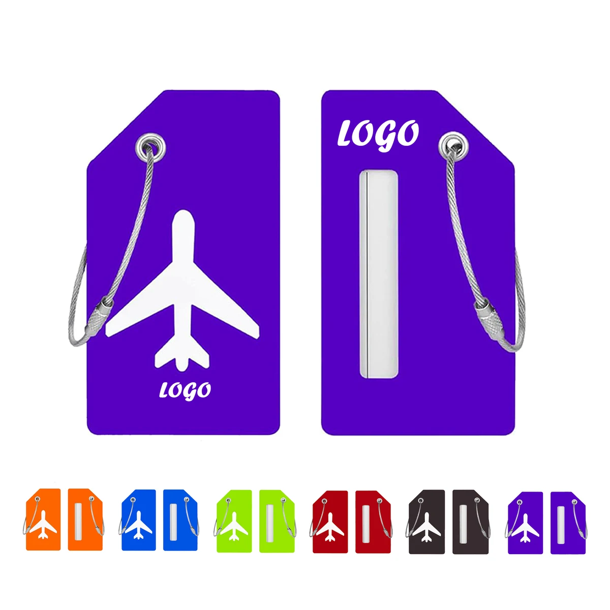 Personalized Silicone Luggage Tags 1