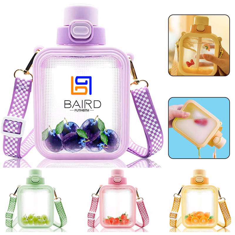 Cute Square Water Bottles