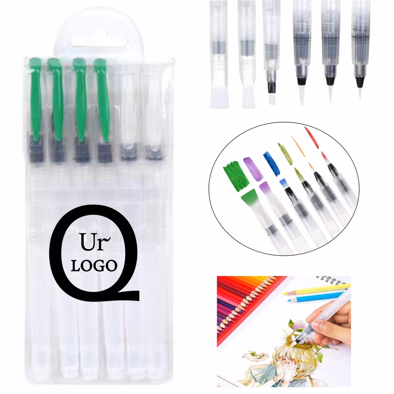 Watercolor Pen Set With Nylon Tip