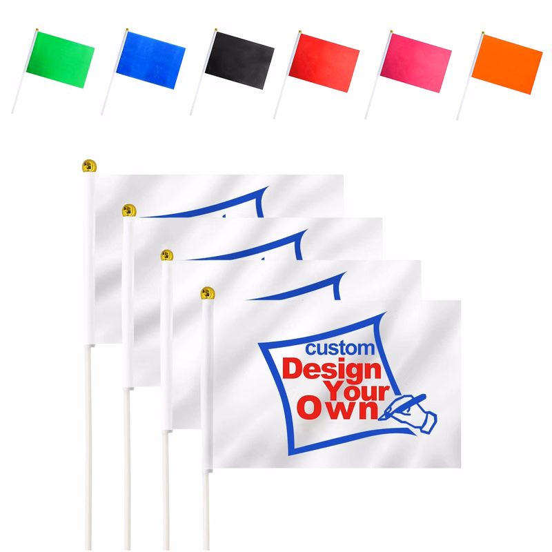 7.8"x11.8" Hand-Held Flag