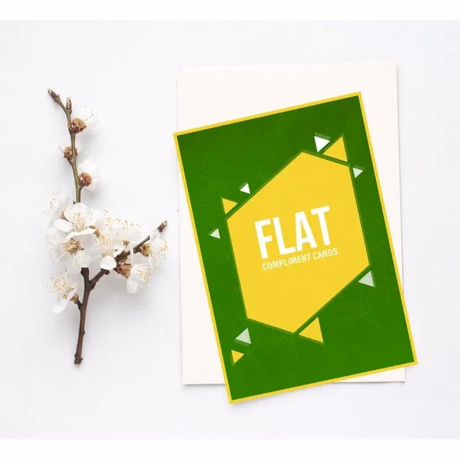 Flat Compliment Cards (3.5" x 5")