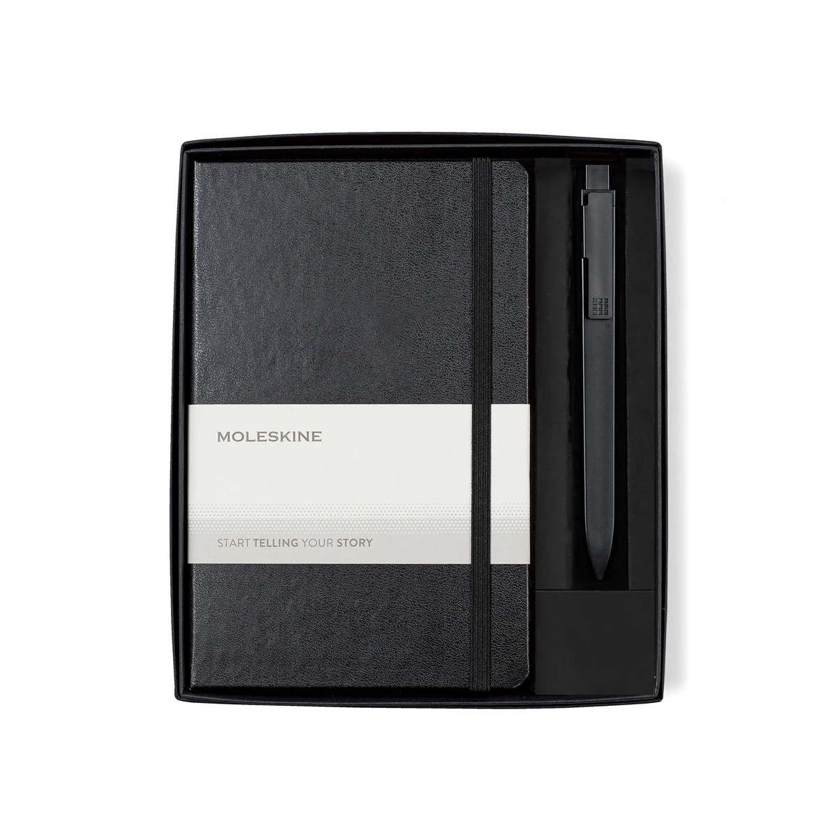 Moleskine® Medium Notebook and GO Pen Gift Set 1