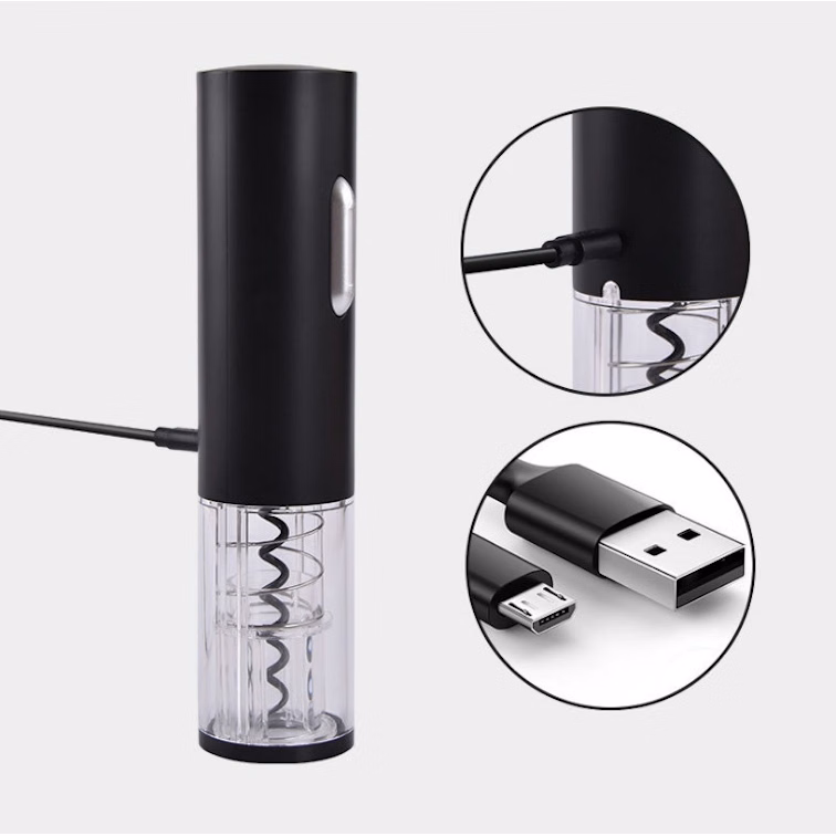 Rechargeable Automatic Wine Corkscrew Bottle Opener