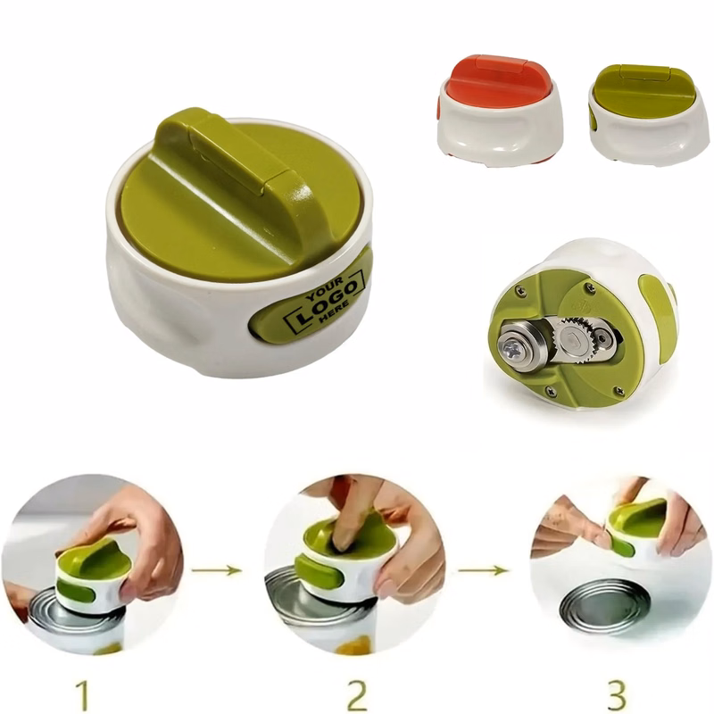 Portable Rotary Safety Can Opener