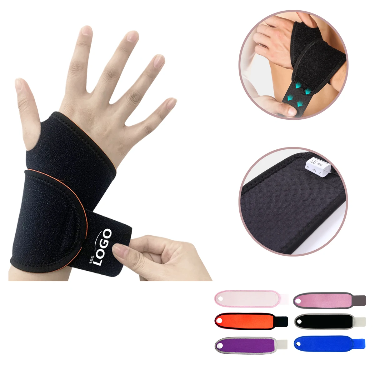MOQ25 Adjustable Sports Fitness Gloves 1