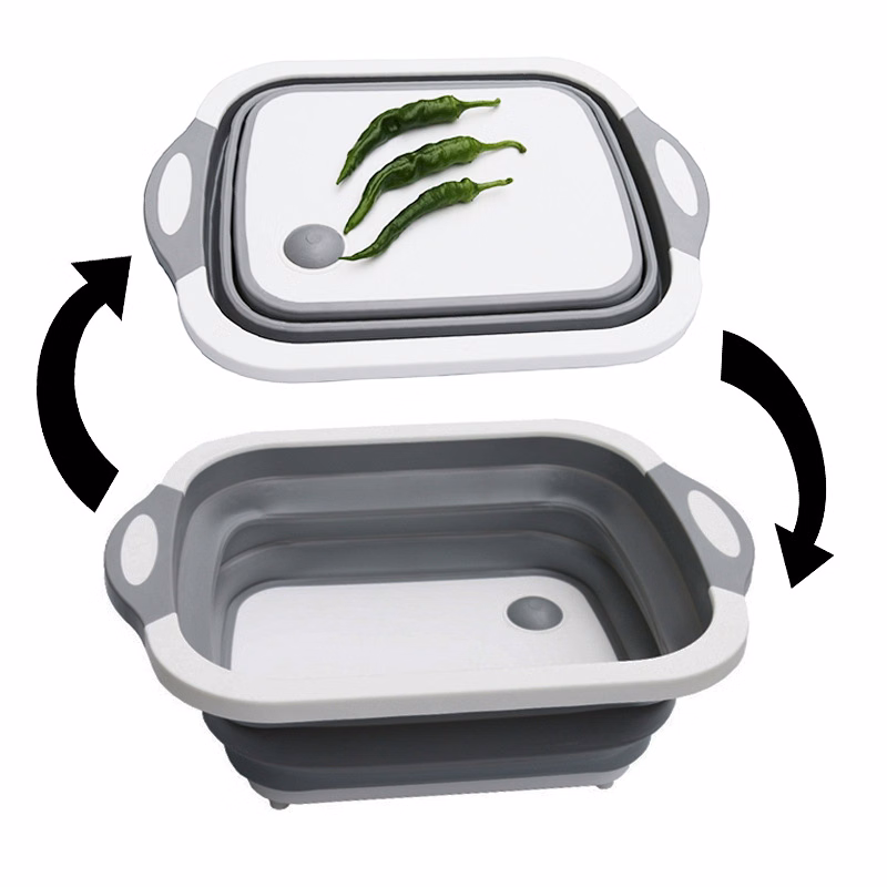 Plastic Foldable Basin Travel Outdoor Camp Bucket