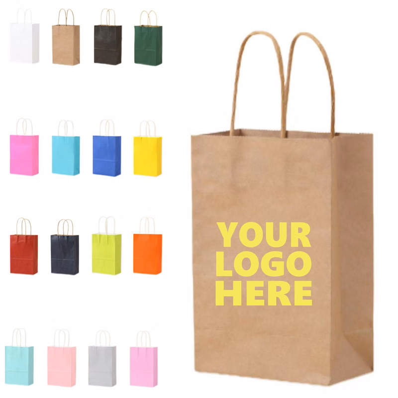 Kraft Paper Handbag for Repeated Use