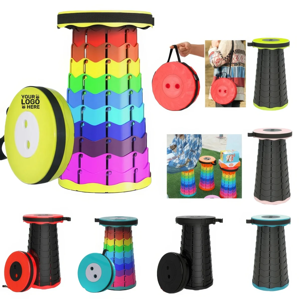 Upgraded Foldable Stool Thickened 1