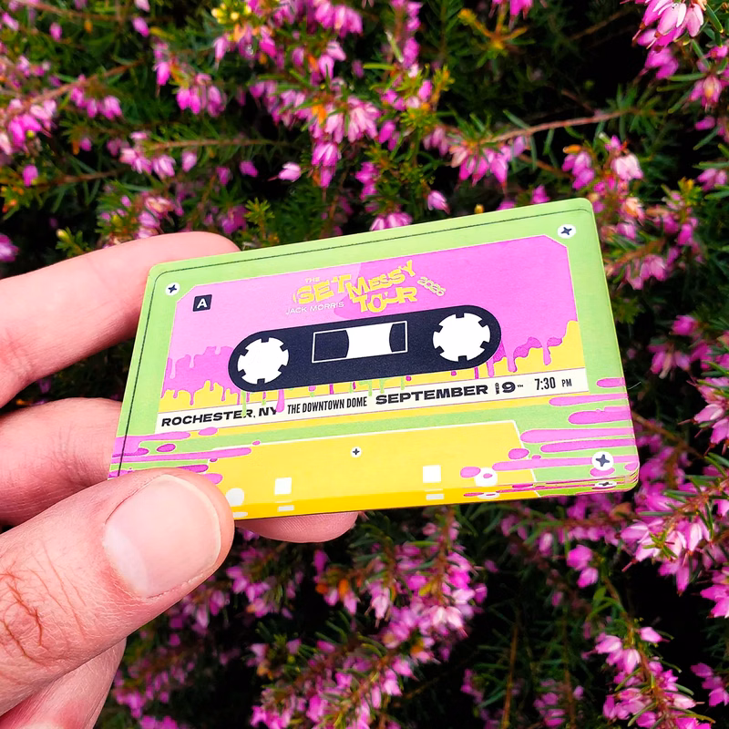 Replica Cassette Tape Acrylic Magnet