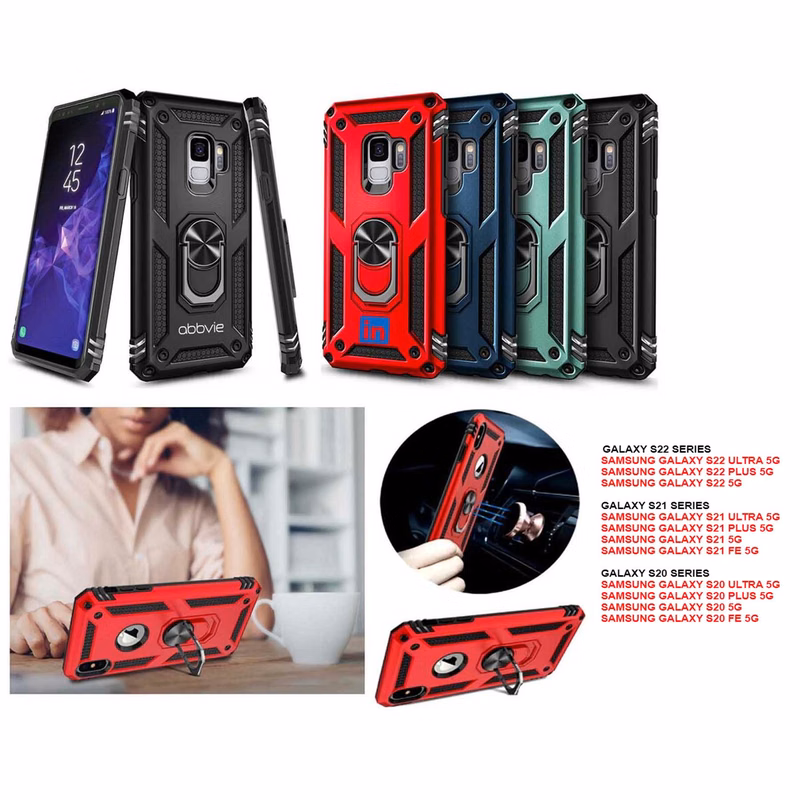 iBank ® Galaxy Ring Holder Case for S26,S25, S24, S23, S23FE, S23Plus,S23Ultra