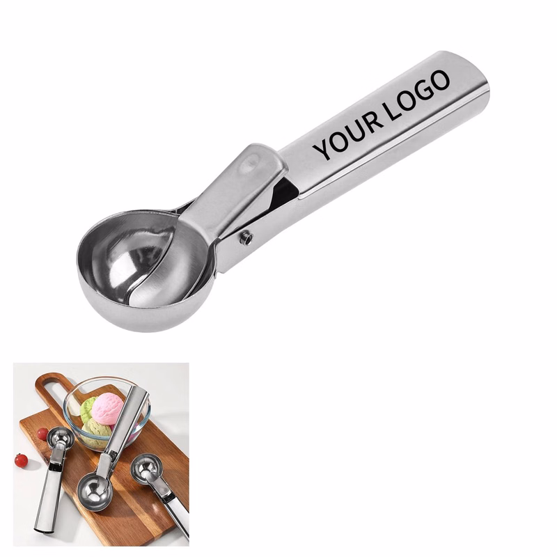 Stainless Steel Ice Cream Scoop with Deep Bowl